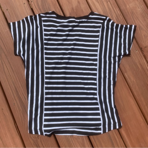 Natori Womens Black and White shirt size S - Picture 2 of 3